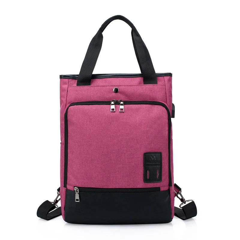 USB Charging Anti-Theft Laptop Backpack for Women Men School Bag
