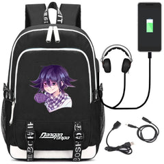 USB Charging Headphone jack Backpack School Bags Mochila Laptop Backpack Schoolb