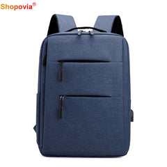 USB Charging Men's Backpack Waterproof Business Laptop Backpack