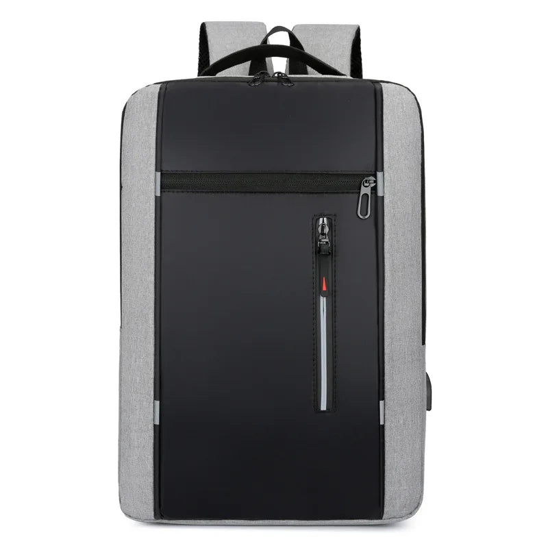 USB Men's Shoulder Bags Large Capacity Computer Bags Multi-layer