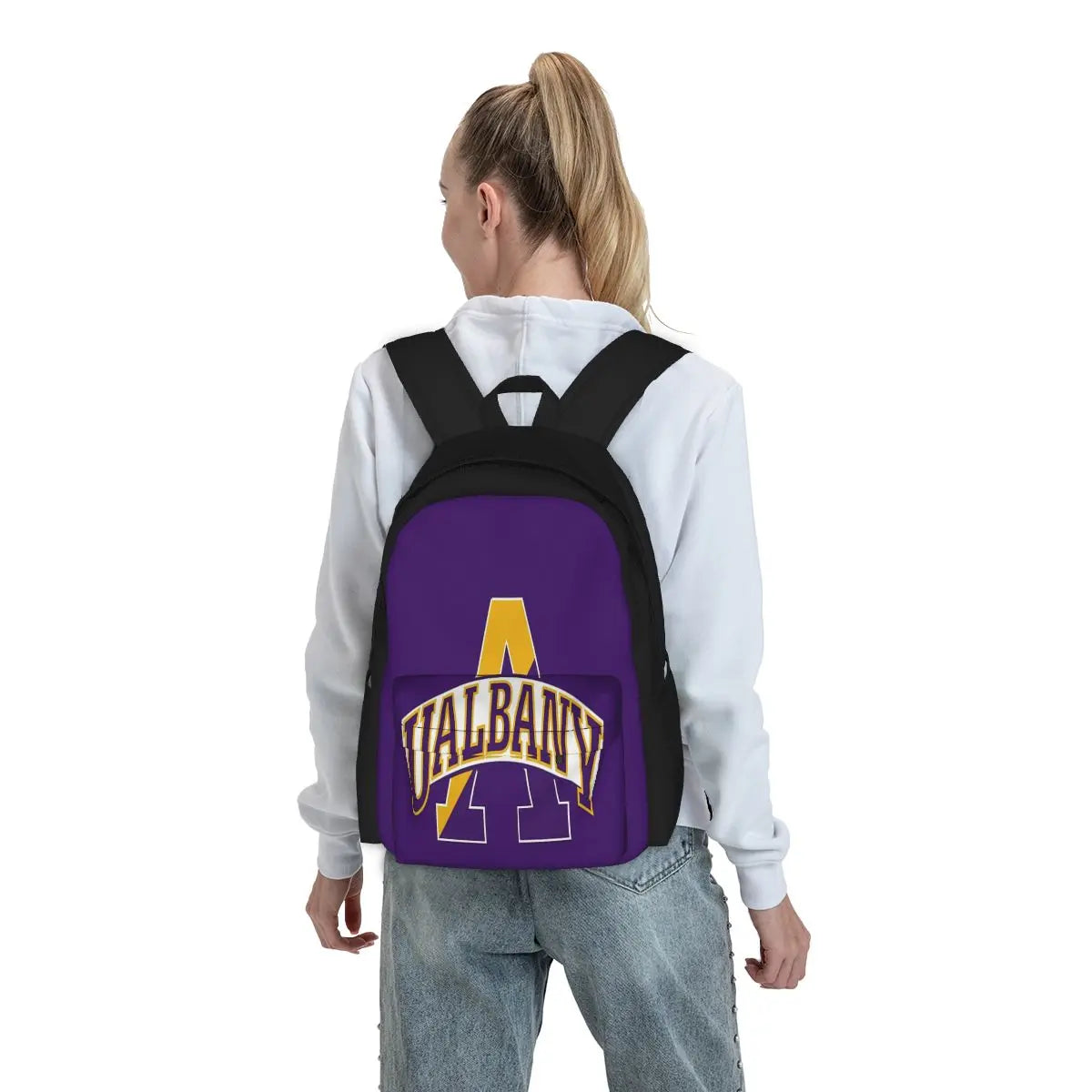 Ualbany Great Danes Backpacks Men's Women's Name Bags