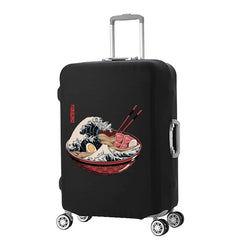 Ukiyo-e Pattern Luggage Cover Elastic Protective Cover