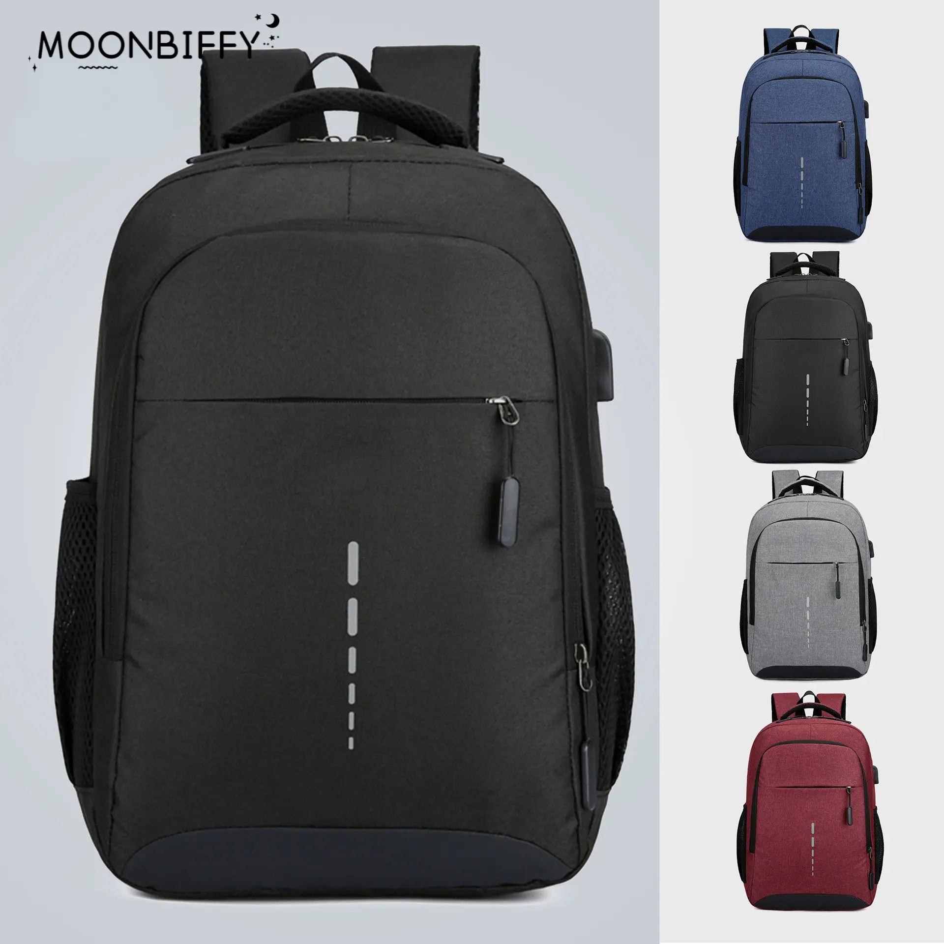 Ultra Lightweight Men's Waterproof Backpack USB Charging Bagpack