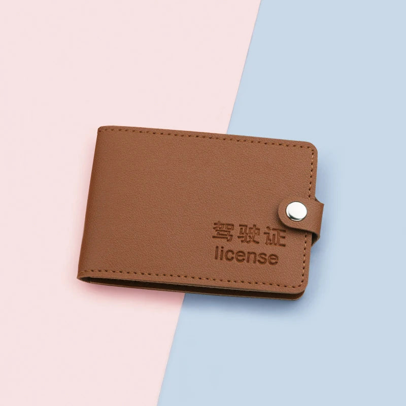 Ultra-Thin Leather Passport Cover Holder