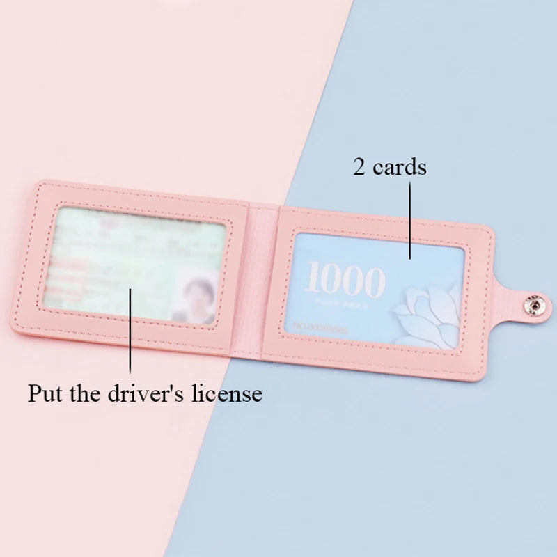 Ultra-Thin Driver Holder Leather Cover Solid Passport Cover