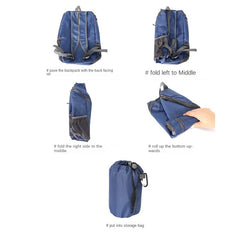 15L Waterproof Travel Backpack Ultra-light Foldable Sports Bag