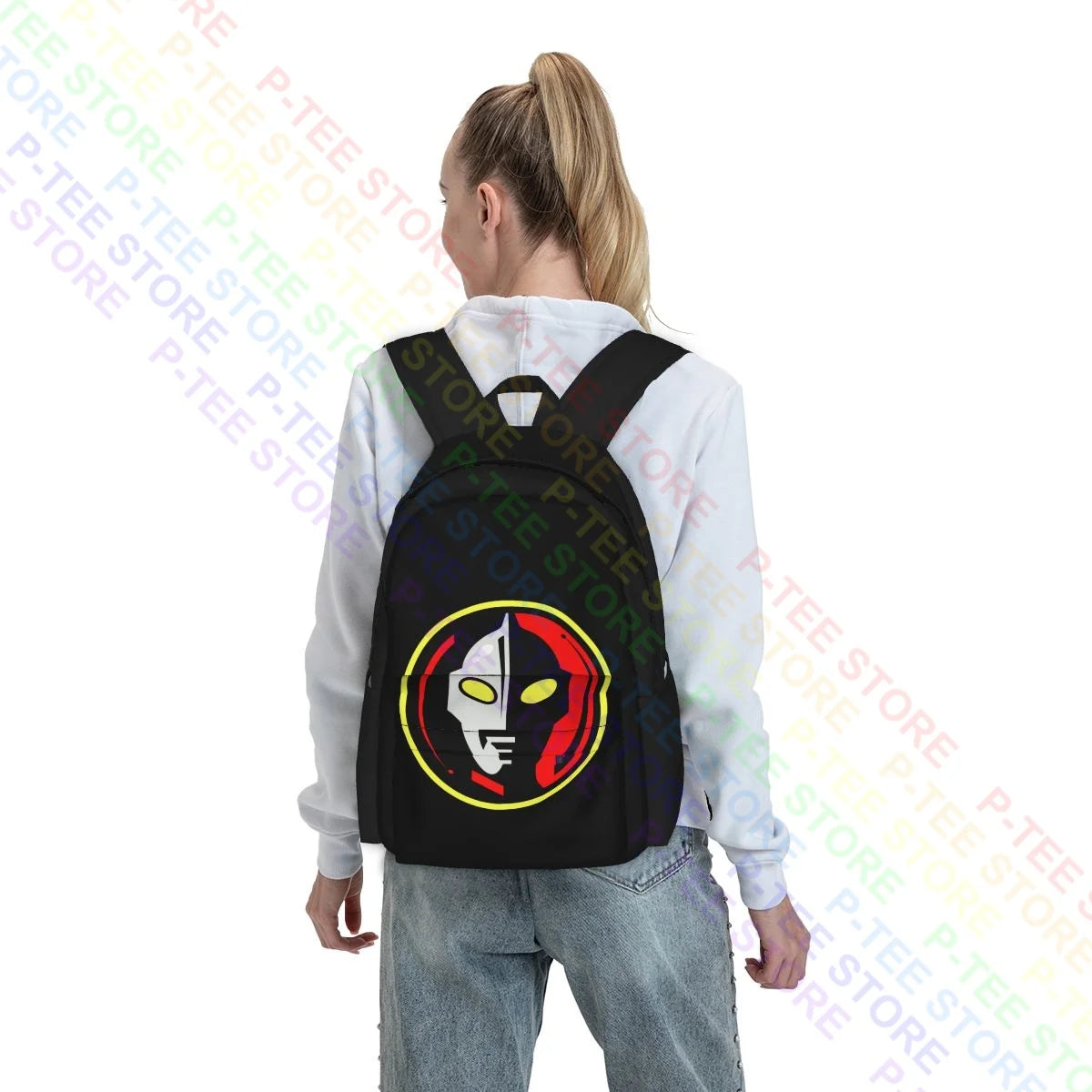 Ultraman Japanese Manga Superhero Large Capacity Backpack