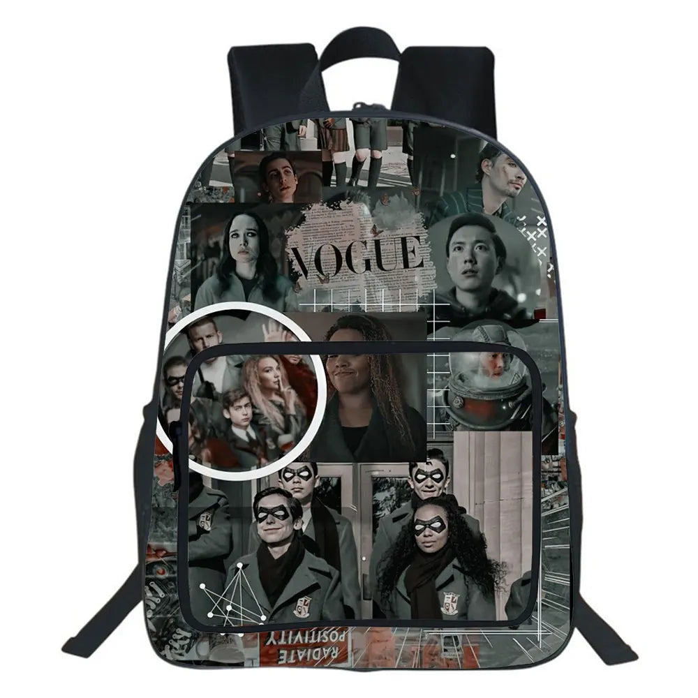 Umbrella Academy Backpack Boy Girl Bag Women Knapsack