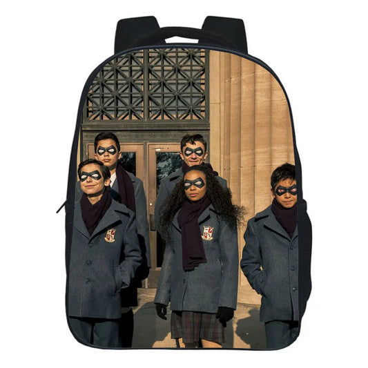 Umbrella Academy Backpack Kids Cartoon School Bag