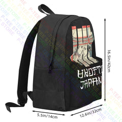 Ukiyoe Sumo Kabuki Large Capacity Backpack Gym Bag