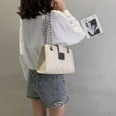 PU Leather Chains Shoulder Bags Women Handbags