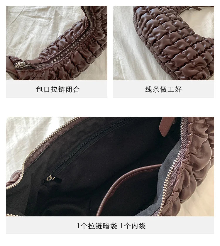 Underarm Bag Women Handbags Shoulder Bag Down Bag Woman