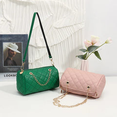 Women's Retro Underarm Bag PU Leather Shoulder Handbag