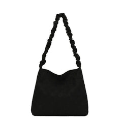 Large Capacity Plaid Shoulder Bag for Women