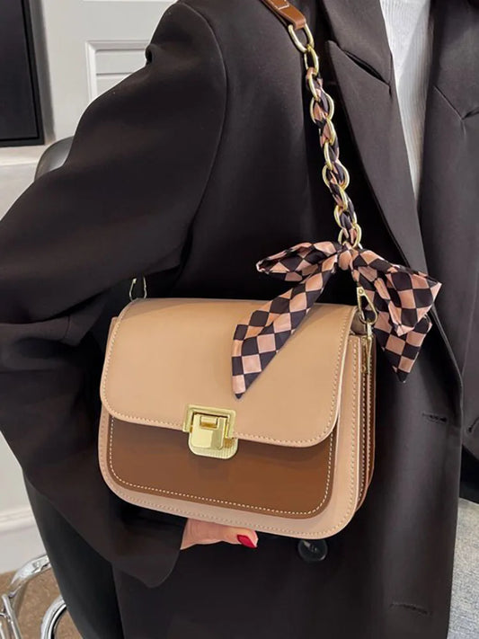 Underarm Female Bag Scarf Shoulder Crossbody Handbags for Women