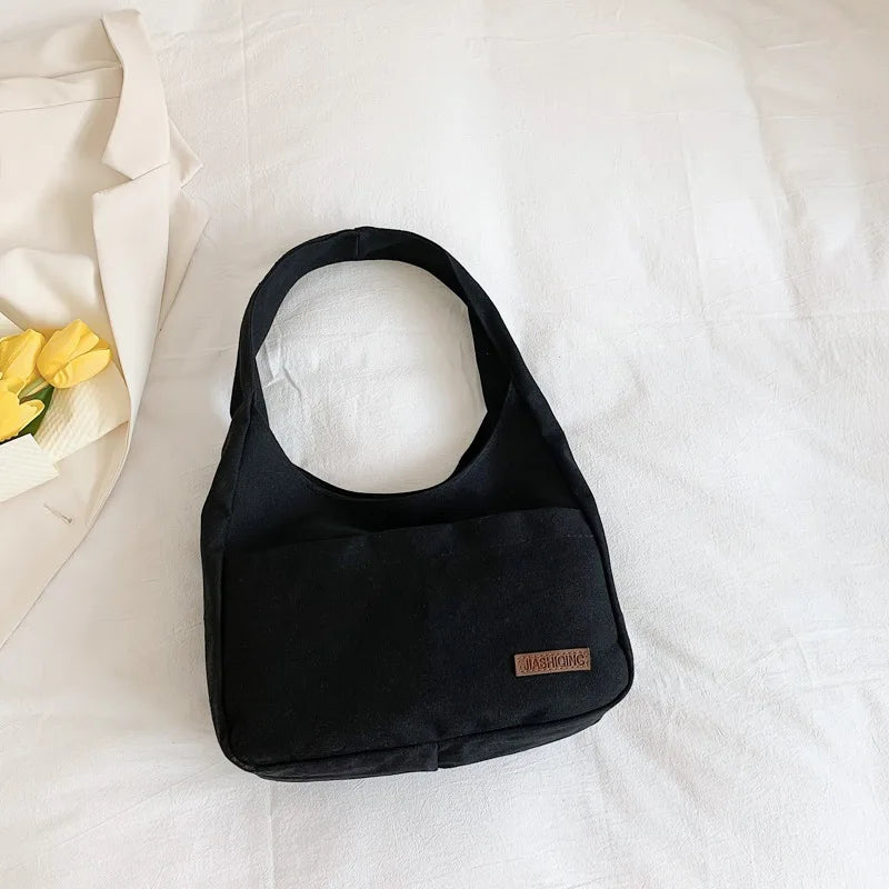 Canvas Tote Bag Women's Shoulder Crossbody Casual Handbag