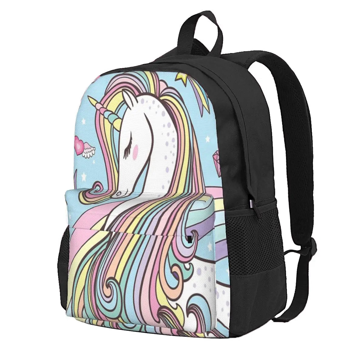 Unicorn 1 Backpacks Men's Backpacks Bags For Women Kids Bags For Girls Zip