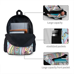 Unicorn 1 Backpacks Men's Backpacks Bags For Women Kids Bags For Girls Zip