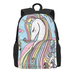 Unicorn 1 Backpacks Men's Backpacks Bags For Women Kids Bags For Girls Zip