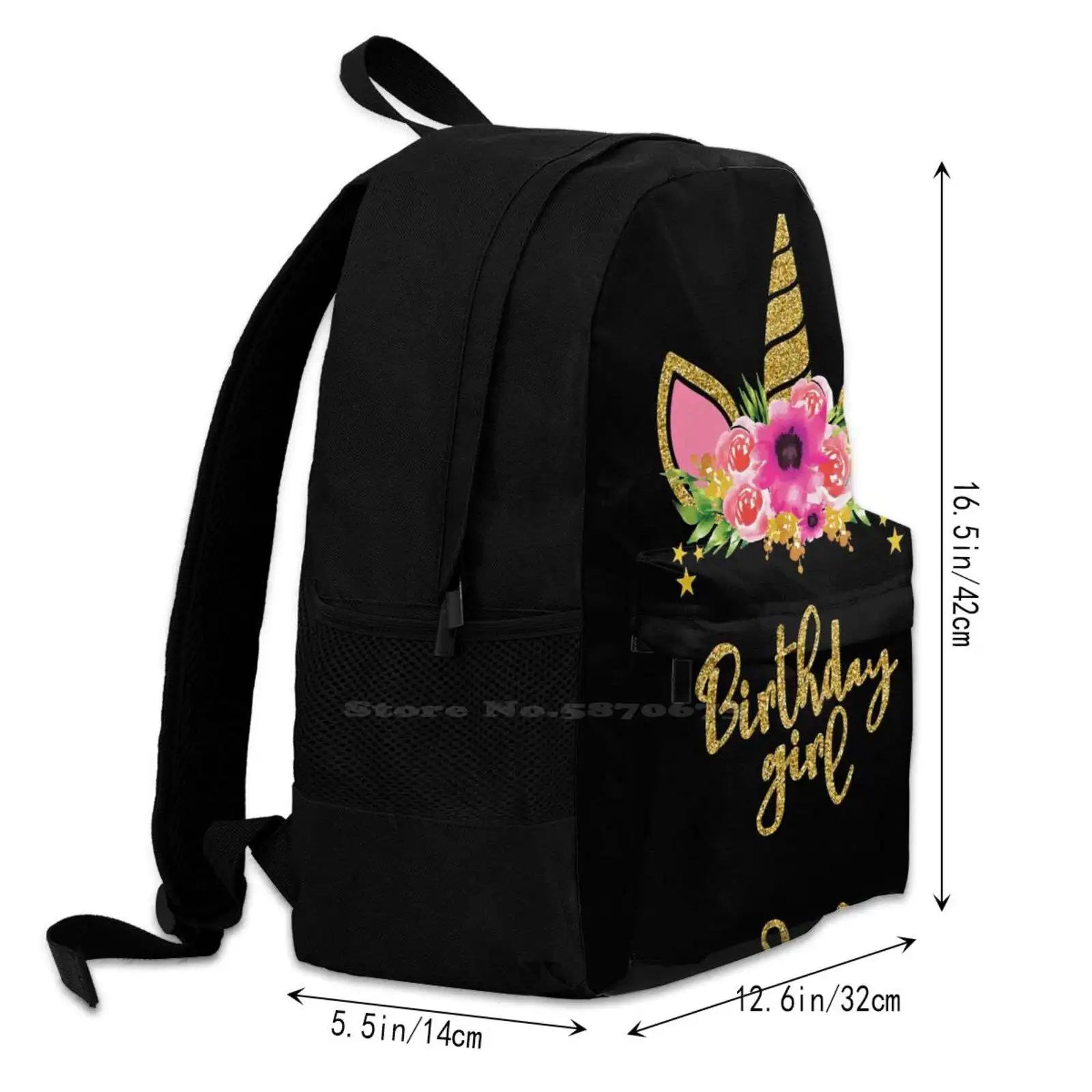 Unicorn Birthday Girl - Funny Birthday Party Present Bag