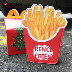French Fries Box Handbag Fast Food Shoulder Bag