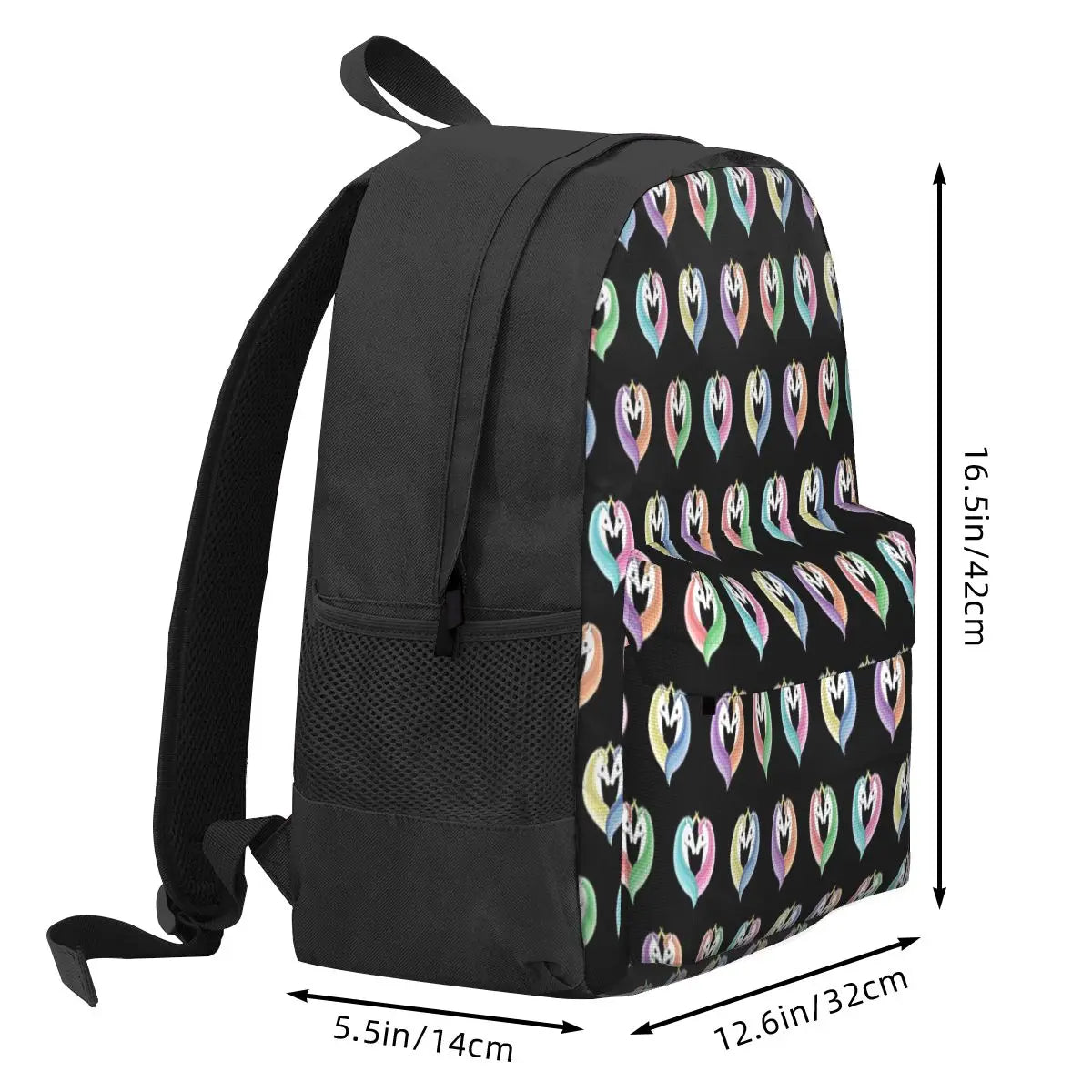 Stylish Love Backpack for Men and Women