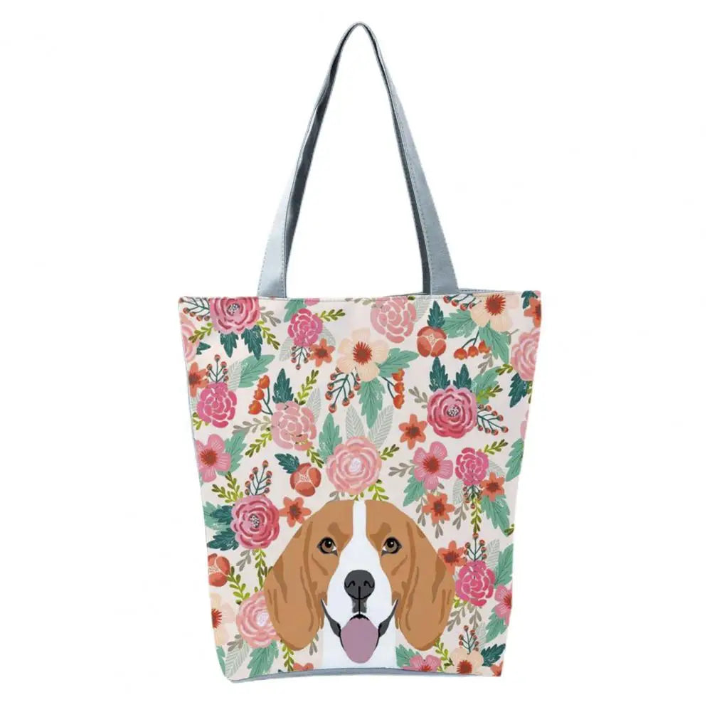 Animal Print Travel Carrier Bag Big Capacity Lady Shoulder Pouch