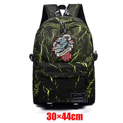 Fullmetal Alchemist Fabric Zip Backpack Schoolbag