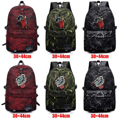 Fullmetal Alchemist Fabric Zip Backpack Schoolbag