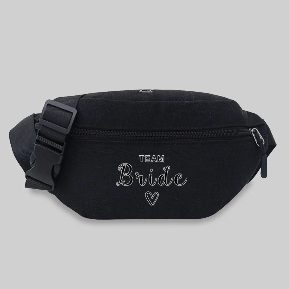 Casual Bride Series Waist Bag Messenger Chest Bag