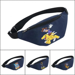 Waterproof Unisex Fanny Pack Waist Bag for Digimon Fans