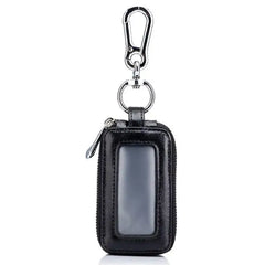 Double Layer Leather Key Holder Wallet for Keys
