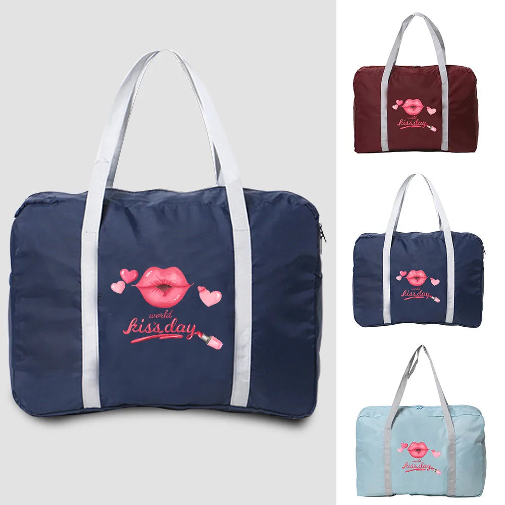 Foldable Travel Accessories Bag, Camping Luggage Storage, Portable Duffle Pack