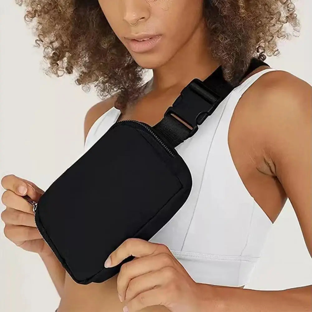 Unisex Gym Bag Adjustable Strap Waistbag Sport Fanny Pack