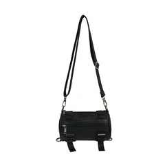 Unisex Hip Hop Cylindrical Crossbody Bag Nylon Female Messenger Bag