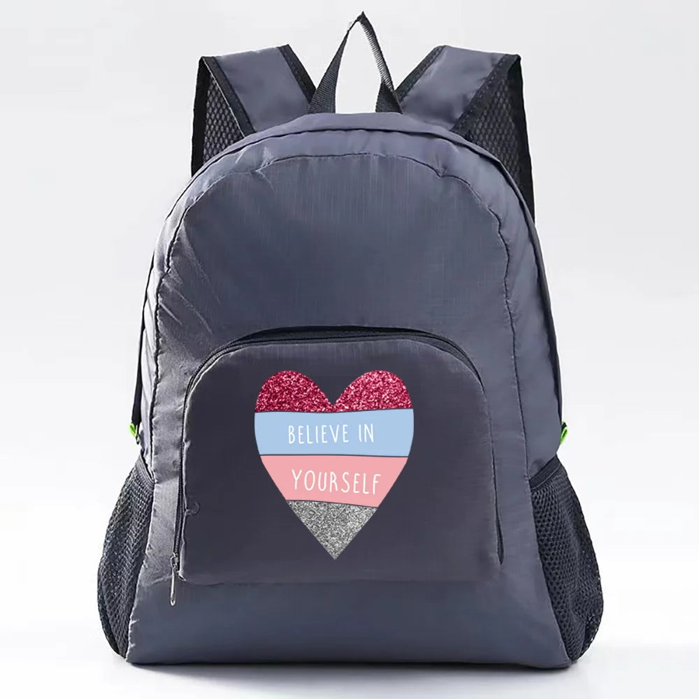 Unisex Lightweight Outdoor Backpack Portable Foldable Camping Hiking Travel