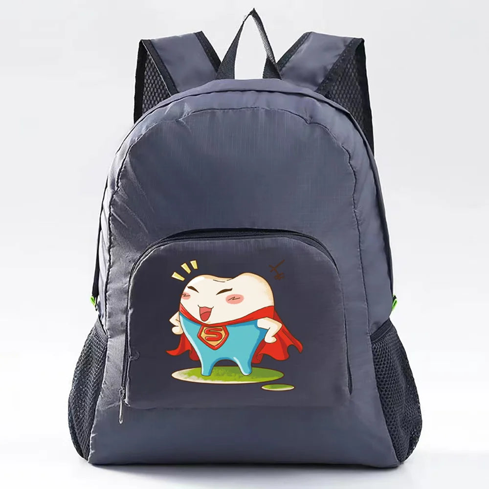 Unisex Lightweight Outdoor Backpack Foldable Camping Hiking Daypack