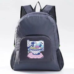 Unisex Lightweight Outdoor Backpack Portable Foldable Camping Hiking Travel Dayp