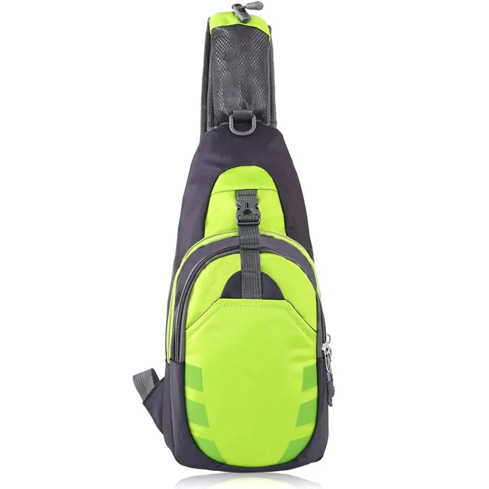Unisex Nylon Chest Bag Travel Crossbody Men Women Messenger Bag