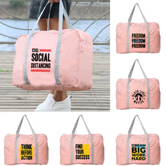 Unisex Outdoor Camping Travel Bag Organizer Foldable Zipper Handbag