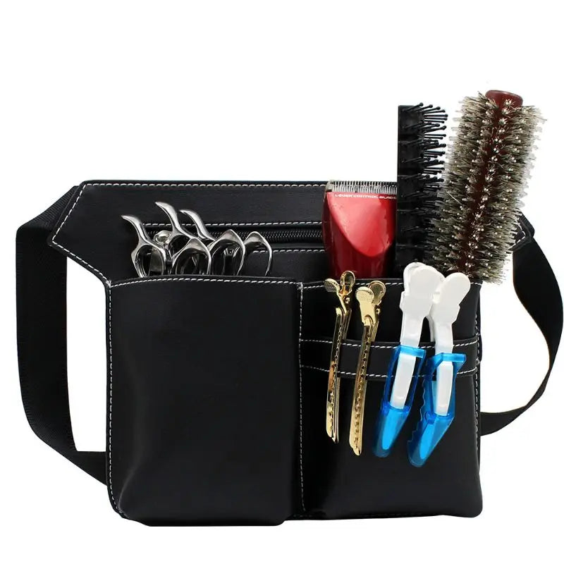 Barber Scissors Bag Waist Pouch Hair Salon Tool Storage Case