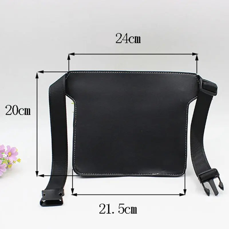 Barber Scissors Bag Waist Pouch Hair Salon Tool Storage Case