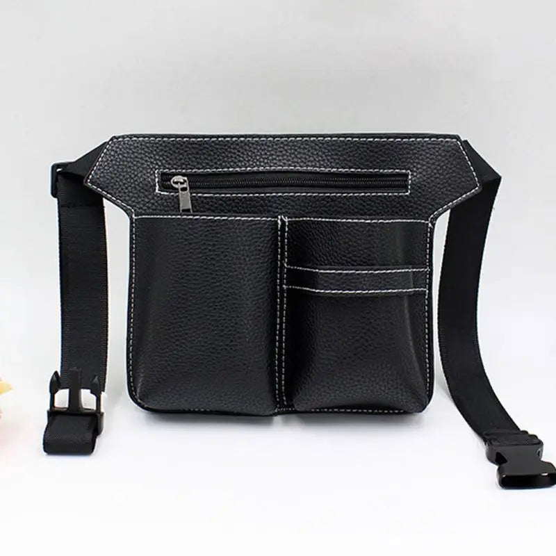 Barber Scissors Bag Waist Pouch Hair Salon Tool Storage Case