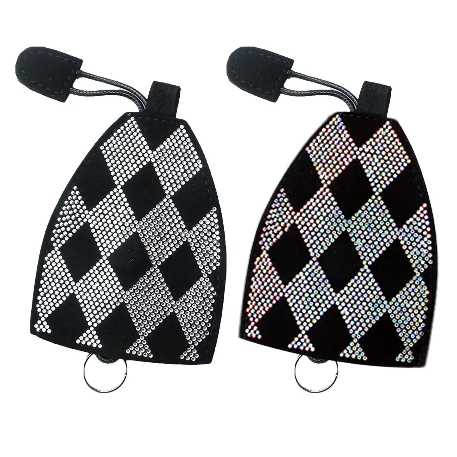 Unisex Water Drill PU Leather Key Bag Wallet Housekeepers Car Holder Case