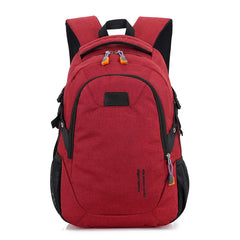 Waterproof Unisex School Bag Backpack Nylon Shoulder Bags