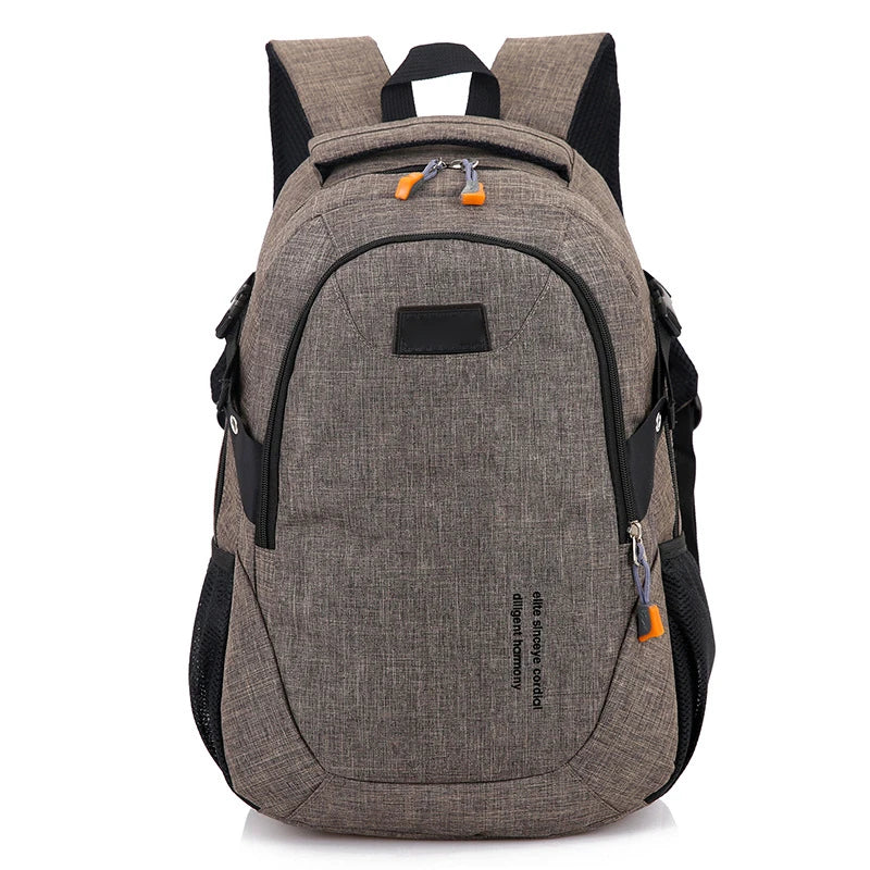 Waterproof Unisex School Bag Backpack Nylon Shoulder Bags