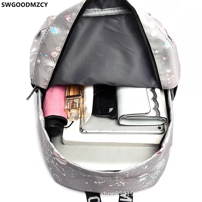 Unisex School Notebook Men Handbag Backpack for Boys