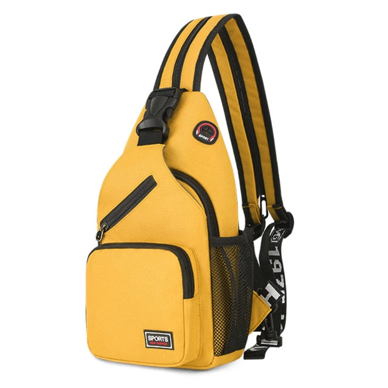 Waterproof Sling Backpack Chest Bag Travel Hiking Daypack
