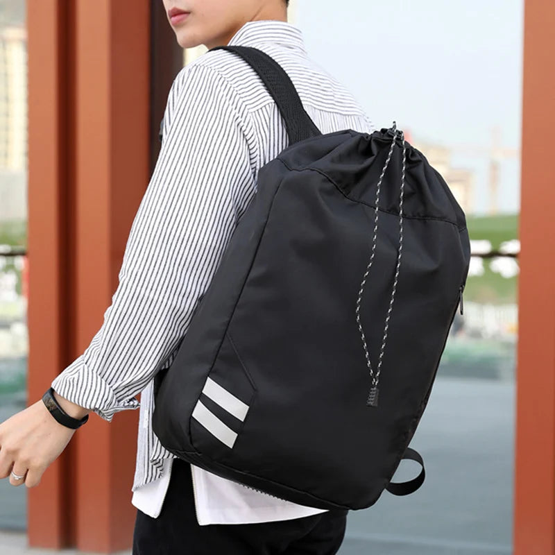 Waterproof Sports Backpack Drawstring Outdoor Soccer Basket