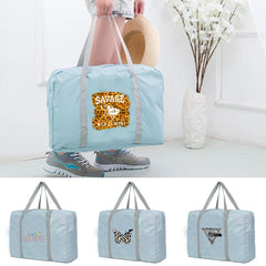 Unisex Travel Bags Organizers Large Capacity Weekend Bag Wild Pattern